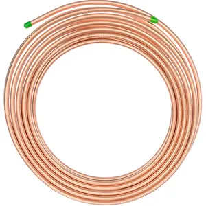 H59 H62 H65 Tubo de cobre T2 de precisão capilar tubo de cobre oco de latão