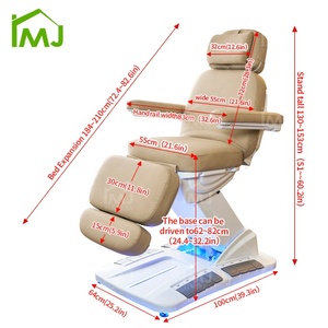 Salón moderno tatuaje Silla de encerado enfermería Facial cosmética eléctrica belleza Spa cama - Product Image 6