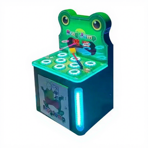 Machine de jeu <span class=keywords><strong>d</strong></span>'arcade durable Whack-a-mole à monnayeur pour enfants, jeu de frappe de grenouille avec garantie de 1 an et retour sur investissement - Product Image 1