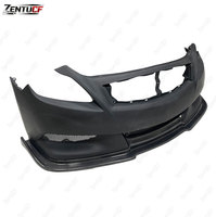 Parachoques de Fibra de Vidrio G37, Compatible con Modelos Infiniti G37 de Dos Puertas 2007-2013, Modificado con Parachoques de Fibra de Vidrio IPL