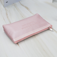 Trousse de Maquillage Portable en PVC Personnalisable avec Logo, Résistante à l'Eau, Organisateur de Toilette avec Fermeture Éclair