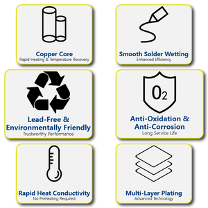 Chất lượng cao Hàn bút với Đồng C-210-02j/B/SK sắt <span class=keywords><strong>tip</strong></span> cho điện thoại di động các ứng dụng điện thoại - Product Image 5