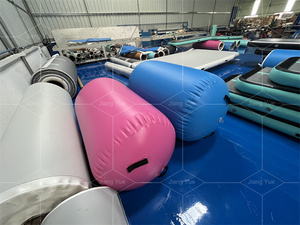 Hot Selling Custom Gymnastics Air Roller Aufblasbare Walze Aufblasbare Air Roll Barrel <span class=keywords><strong>Balance</strong></span> Air Track Roller - Product Image 4