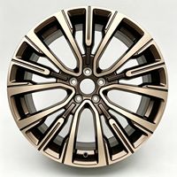 Jantes de voiture forgées en une seule pièce de 18 à 26 pouces, finition noire brillante, face usinée, jantes en alliage forgées personnalisées Y000