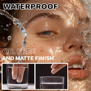 Cipria Compatta Fissante Viso Big Gold Coin con Logo Personalizzato, Grande Capacità 16G, Impermeabile, Lunga Tenuta, Controllo Sebo, Alta Coprenza e Finitura Opaca - Product Image 2