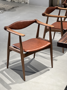 Fauteuil de <span class=keywords><strong>salon</strong></span> moderne en bois de frêne massif avec dossier flottant, finition à pores ouverts, fauteuil d'appoint rembourré <span class=keywords><strong>pour</strong></span> <span class=keywords><strong>salon</strong></span> - Product Image 1