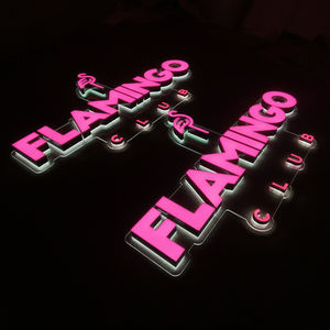 2024 personnalisé Led Channel Letters Outdoor Store Signage 3D Acrylique Logo Signe avec enseigne en acrylique transparent - Product Image 1