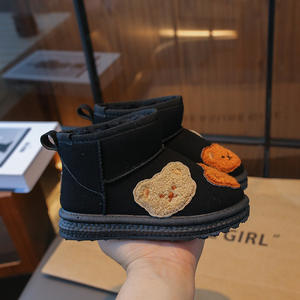 2024 nouvelles <span class=keywords><strong>bottes</strong></span> de neige d'hiver en fourrure décontractées pour garçons et filles pour enfants - Product Image 5