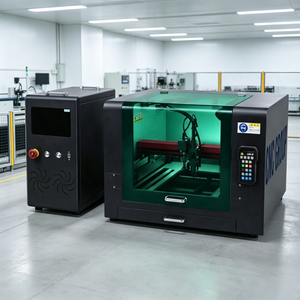 เครื่องตัดเลเซอร์ CNC แบบพกพาขนาดเล็ก ระบายความร้อนด้วยอากาศ สำหรับแผ่นโลหะ ราคาประหยัด เครื่องตัดไฟเบอร์เลเซอร์แบบพกพา - Product Image 1