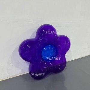 Fleur gonflable géante transparente en PVC pour événements, décoration intérieure et extérieure - Product Image 6