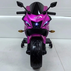 <span class=keywords><strong>Moto</strong></span> électrique à double moteur pour enfants de 4 à 10 ans, avec musique, poignée de guidon, type voiture, télécommande, puissance de conduite - Product Image 2