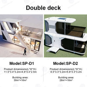 双层太空舱方便外壳现代设计理念拥抱技术耐用性和耐候性 - Product Image 2