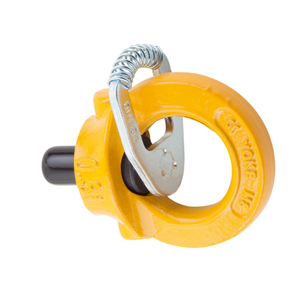 K0769 KIPP Perno de Anillo Giratorio Industrial de 360 Grados M20 de Acero Amarillo con Llave Hexagonal Negra, Perno de Elevación Forjado de Alta Resistencia - Product Image 5