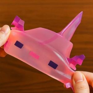 NOUVEAU Squishy Axolotl en Maltose - Jouet sensoriel extensible en maltose, adorable salamandre, cadeau anti-stress parfumé - Product Image 3