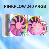 PINKFLOW 240 ARGB 240 Refroidisseur de liquide pour PC CPU 240mm ARGB Ventilateurs de refroidissement par eau Système de refroidissement de liquide
