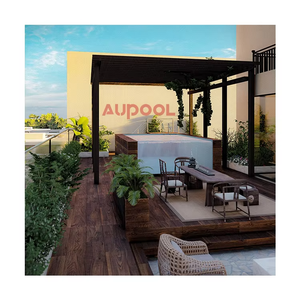 AUPOOL Estéreo Piscina transparente Serie 2000L Entrenador de <span class=keywords><strong>contracorriente</strong></span> estándar Lado largo Piscina acrílica transparente - Product Image 6