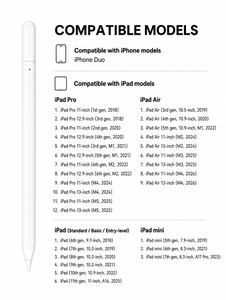 <span class=keywords><strong>ปากกา</strong></span>สไตลัสแบบ Capacitive OEM ODM สำหรับ iPad 2018-2026 <span class=keywords><strong>iPhone</strong></span> รองรับการดูดซับแม่เหล็กแบบคู่ ชาร์จเร็ว หัวปากกาเปลี่ยนได้ จำหน่ายจำนวนมาก - Product Image 6