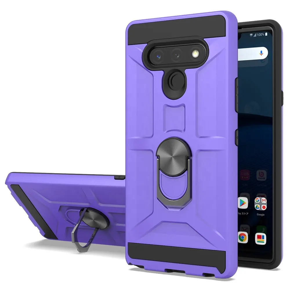 Nieuwste Model Mobiele Cover Ring Case Bescherm Telefoon Cover Voor Lg Stylo 6 G5 K20 2019 V50 K210
