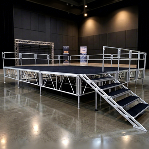 Heavy Duty Mobile Aluminum <b>Stage</b> Adjustable 2m for Music Festival and Show - Product Image 1