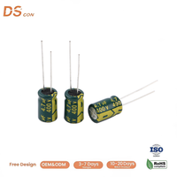 Condensateur électrolytique en aluminium 4,7uF 400V, à connexion radiale traversante, 8x12mm, haute tension, polarisé, pour carte de module de relais intelligent