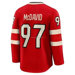 قميص هوكي الجليد للرجال 2025 لمنتخب كندا 4NF مع شعارات مطرزة ورقع # 87 # 97 # 29 # 16 # 50 # 8 - Product Image 5