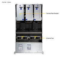 Serveur CloudDC Supermicro SYS-222C-TN 2U, double processeur Intel Xeon 6700 6500, DDR5, NVMe PCIe 5.0, serveur HPC Cloud pour centre de données d'entreprise