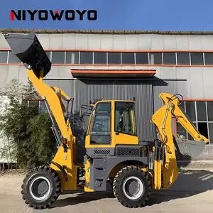 NIYOWOYO update 30-25 backhoe excavator 2.5ton mini backhoe loader 4x4 kualitas tinggi untuk dijual