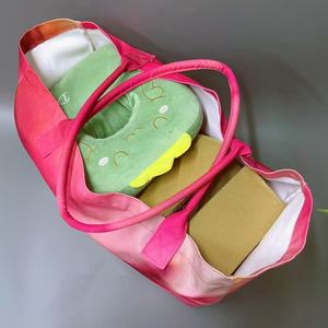 Sacs fourre-tout en toile de grande capacité Sac à provisions réutilisable d'épicerie personnalisé de haute qualité Sacs à bandoulière imprimés en couleur pour femmes - Product Image 2