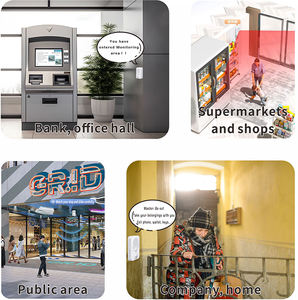 Sonnette Intelligente à Détection Infrarouge Humaine avec Diffusion Vocale pour Enregistrement Vocal Personnalisé <span class=keywords><strong>de</strong></span> 10 Secondes et Rappel <span class=keywords><strong>de</strong></span> Sécurité en Magasin (DIY) - Product Image 4