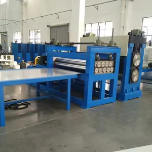 Metal sheets embossing equipment steel production line stainless steel embossing machine Plate Chequer Emboss