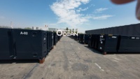 Plateforme flottante modulaire robuste en acier avec certification ABS, grande capacité de charge, montage facile