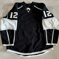 Yingling Maßgefertigtes Applikations-Besticktes Kurzarm-USA-Hockey-Trikot Atmungsaktives Netz-Shirt für Herren Boxy Emotion T-Shirts Großhandel