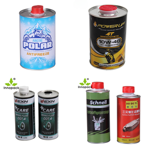 Emballage d'huile <span class=keywords><strong>de</strong></span> lubrifiant Pot en étain 1000ml Bouteille en étain <span class=keywords><strong>Liquide</strong></span> <span class=keywords><strong>de</strong></span> <span class=keywords><strong>frein</strong></span> Boîte en étain avec bouchon à vis - Product Image 6