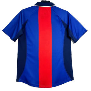 Maillots de football d'été à manches courtes rétro 2000/01 Paris Extérieur – Tenue de compétition des clubs européens France - Product Image 4