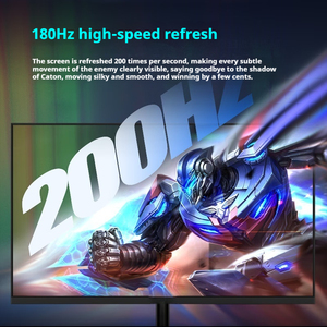 จอ LCD โค้งสำหรับเล่นเกมขนาด27นิ้วหน้าจอคอมพิวเตอร์ LED แสดงผล165Hz รีเฟรชป้องกันแสงสีฟ้าความละเอียด2560*1440ชิ้น - Product Image 2