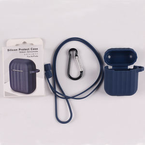 Pour <span class=keywords><strong>Apple</strong></span> Airpod Cas Doux Plus Épais Silicone Étui pour <span class=keywords><strong>Casque</strong></span> Sac boîte avec sac d'opp - Product Image 6