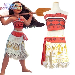 Costume de princesse Vaiana Moana pour adultes HESPER pour fête d'Halloween avec collier, cosplay gothique victorien pour enfants et adultes - Product Image 1