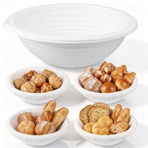 Panera de arcilla con tapa, Banneton, para hornear, con base, de acero al carbono, para masa madre, cestas, moldes ingleses, para muffins - Product Image 1