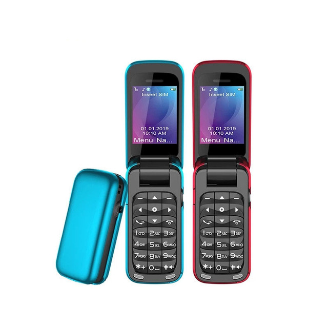 New L8STAR BM60 1.14 Inch Magic Voice Changer Mini Cute Flip Phone Small Size Mobile Phone Portable 2G