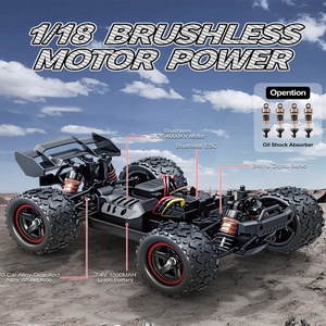 Venta al por Mayor de Fábrica: Auto RC de Carreras con Motor ESC sin Escobillas 1/18, 52km/h, Alta Velocidad, Control Remoto, Todoterreno 4x4 HS18421 18422 - Product Image 5