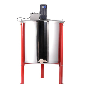 Extracteur de miel à 6 cadres en acier inoxydable, outil d'apiculture neuf avec garantie d'un an pour usage agricole - Product Image 1