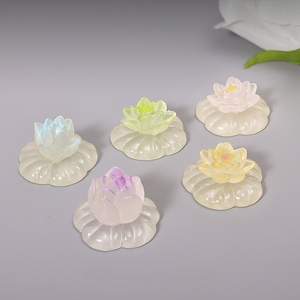 Adorno de Pecera con Forma de Pez Loto, Micropaisaje de Resina, Decoración de Meditación DIY, Miniatura de Jardín <span class=keywords><strong>Zen</strong></span> para Acuario, Adorno para el Hogar, Idea de Regalo Creativo - Product Image 1