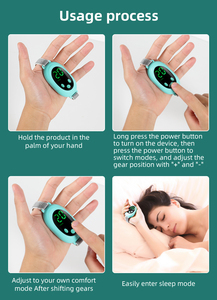 Hot Selling Body Slapeloosheid Behandelingsapparaat Microcurrent Palm Slaapmassageapparaat Voor Slapeloosheid Handslaaphulpmiddel <span class=keywords><strong>Instrument</strong></span> - Product Image 6