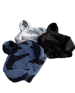 High Quality Heavyweight Men Oversized Hoody Pullover Unlined Fluff Lining Hoodies Custom Print Logo <b>Thick</b> <b>Fleece</b> Hoodie for Men - Product Image 1