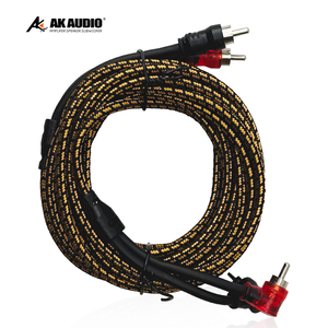 Cable de audio para coche de fábrica de alta calidad, cable estéreo para coche, enchufe 1/2Rac a 1/2Rac <span class=keywords><strong>macho</strong></span> a <span class=keywords><strong>macho</strong></span>, cable distribuidor de audio - Product Image 3