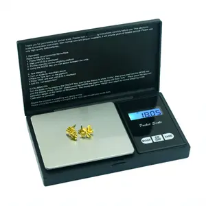 Mini taşınabilir 0.01g elektronik cep ölçeği dijital LCD ekran Gram 0.1g altın elmas takı ölçeği