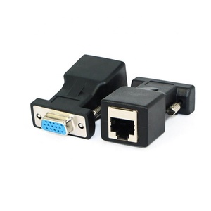 VGA <span class=keywords><strong>Extender</strong></span> Nam Nữ Để Lan RJ45 <span class=keywords><strong>CAT5</strong></span> CAT6 20M Cable Network Adapter - Product Image 4