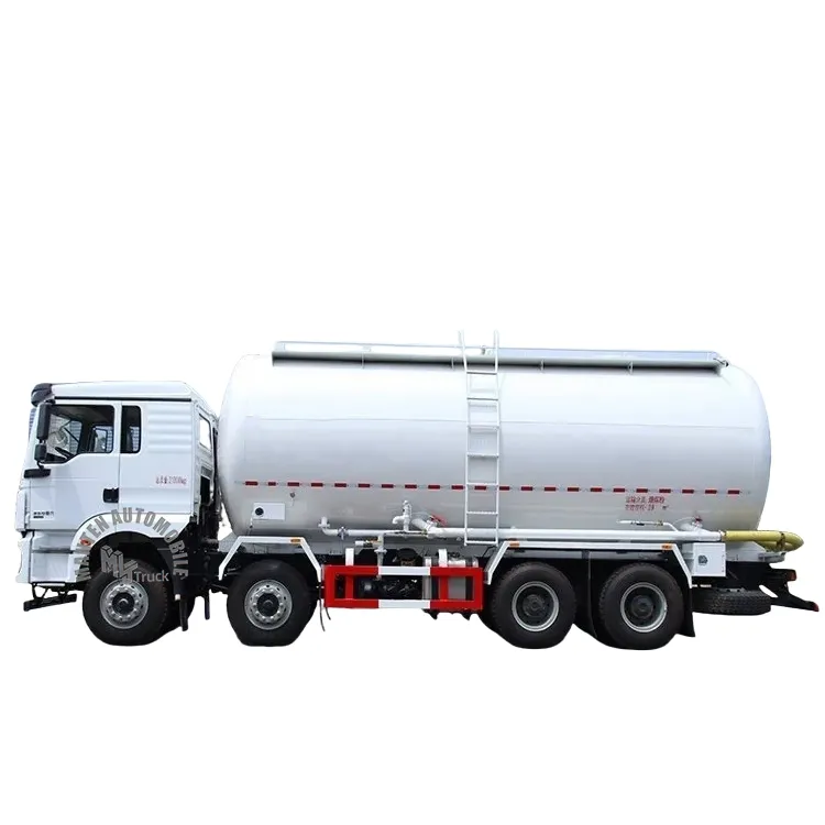 Nuevo o usado 40cbm Cemento a granel en polvo Camión cisterna Semirremolques para Filipinas