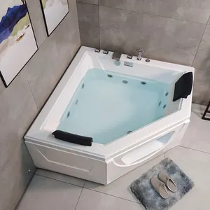 Freestanding Deep Bathtubs in Luxury Bathroom with Baignoire Style