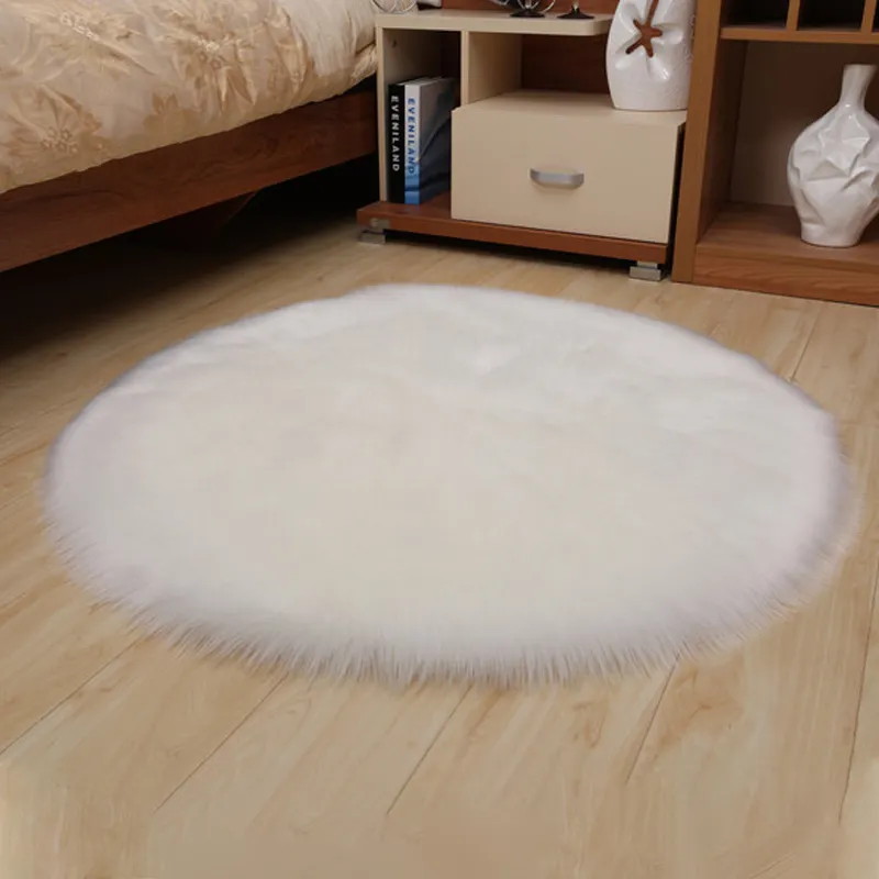 Wholesale Sheepskin Rug Bedroom Faux Lamb Fur Carpets